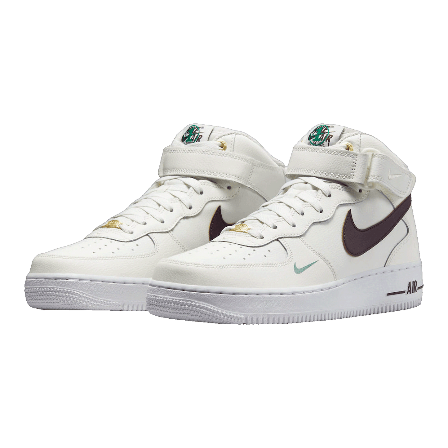 Nike Air Force 1 Mid '07 LV8 40th Anniversary Sail Brown Basalt Side