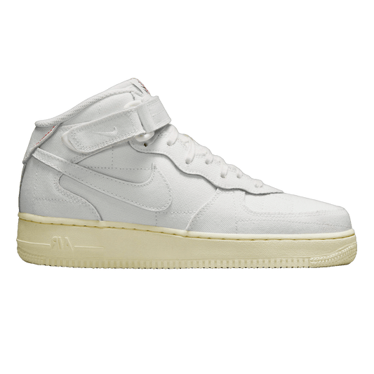 Nike Air Force 1 Mid '07 Summit White Canvas (W)