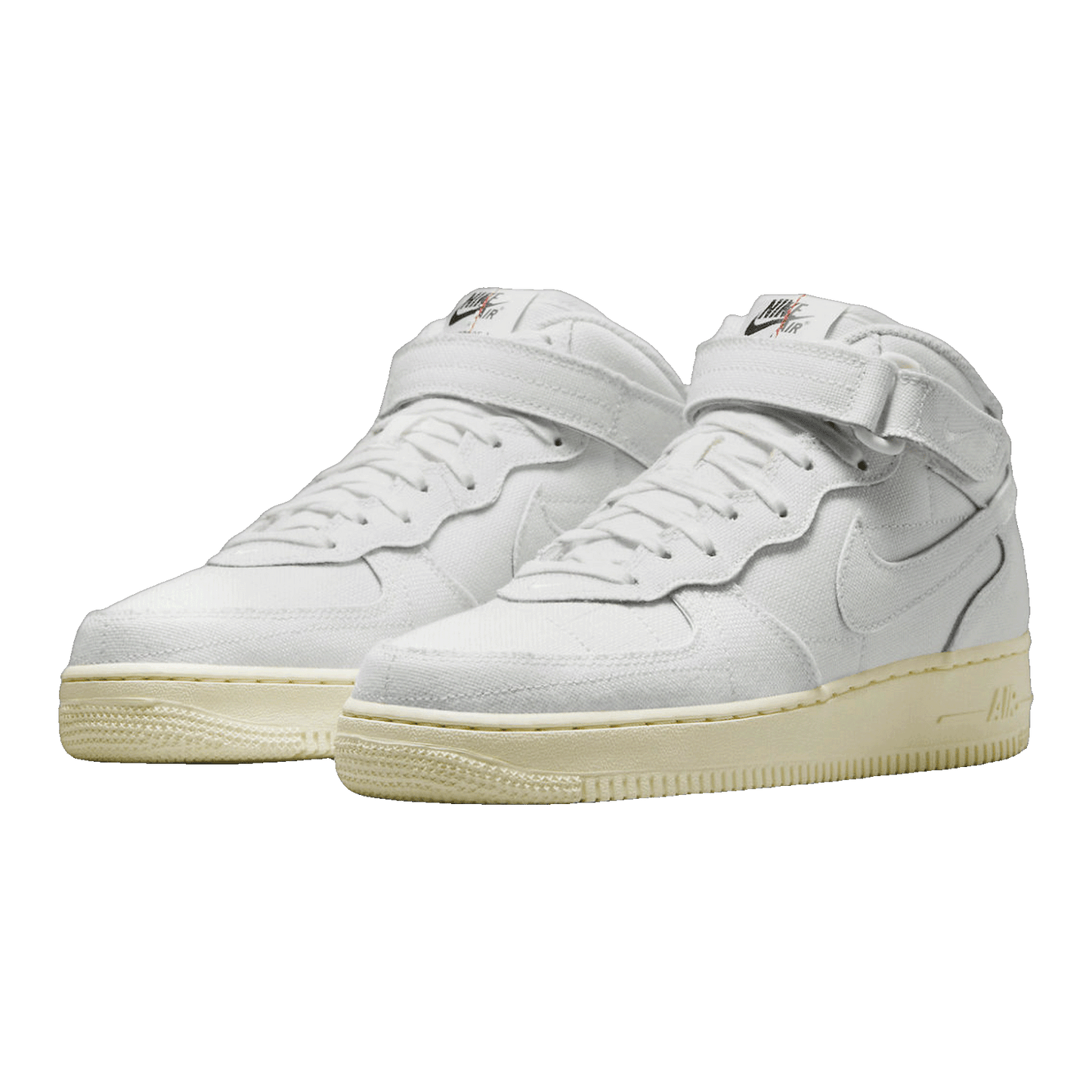Nike Air Force 1 Mid '07 Summit White Canvas (W) Side