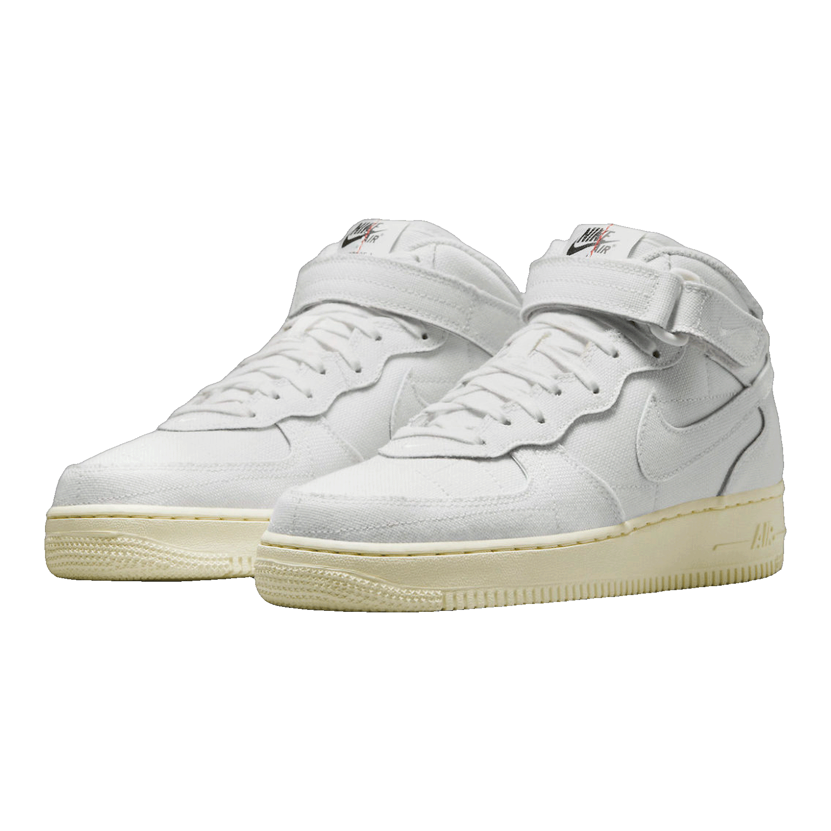Nike Air Force 1 Mid '07 Summit White Canvas (W) Side