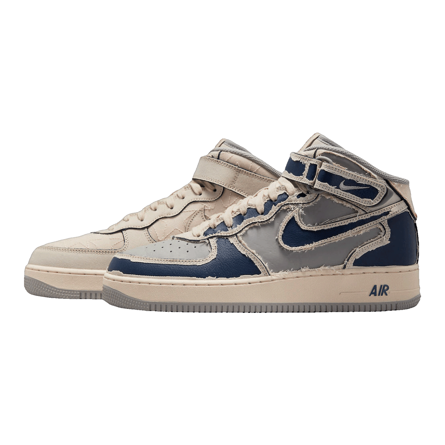 Nike Air Force 1 Mid '07 Tear Away Pearl White Detail