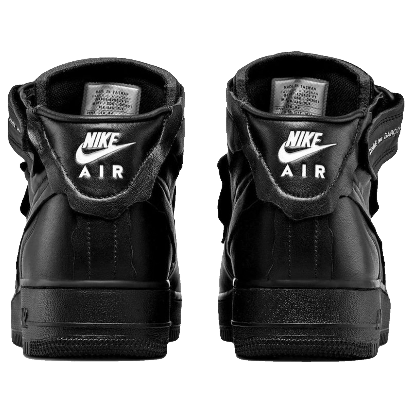 Nike Air Force 1 Mid Comme des Garcons Black Back
