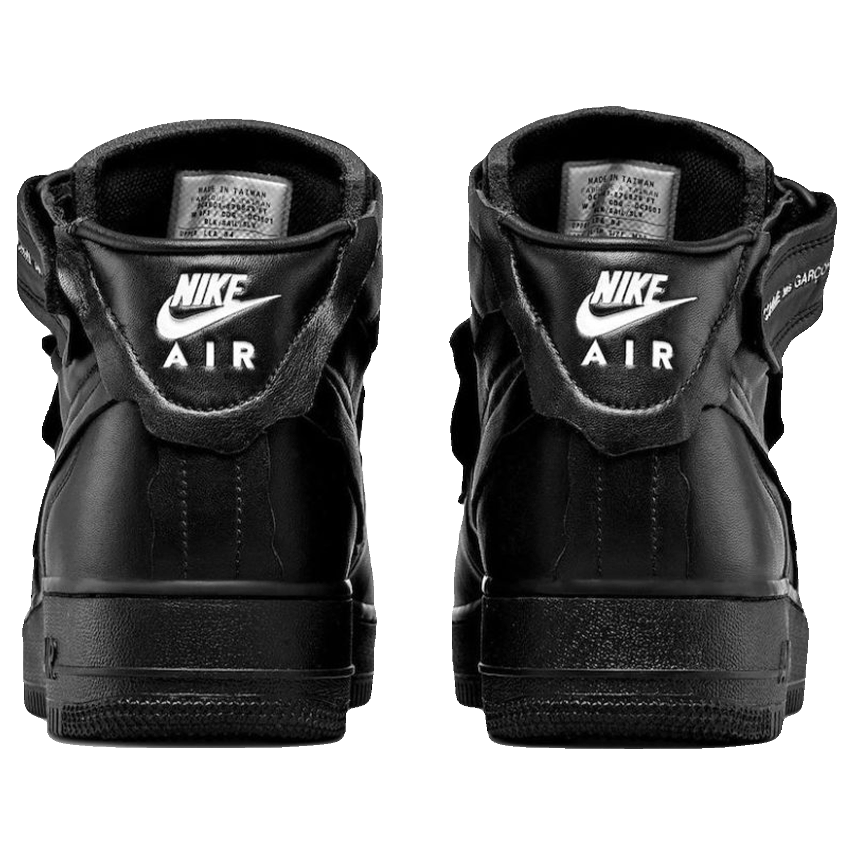 Nike Air Force 1 Mid Comme des Garcons Black Back