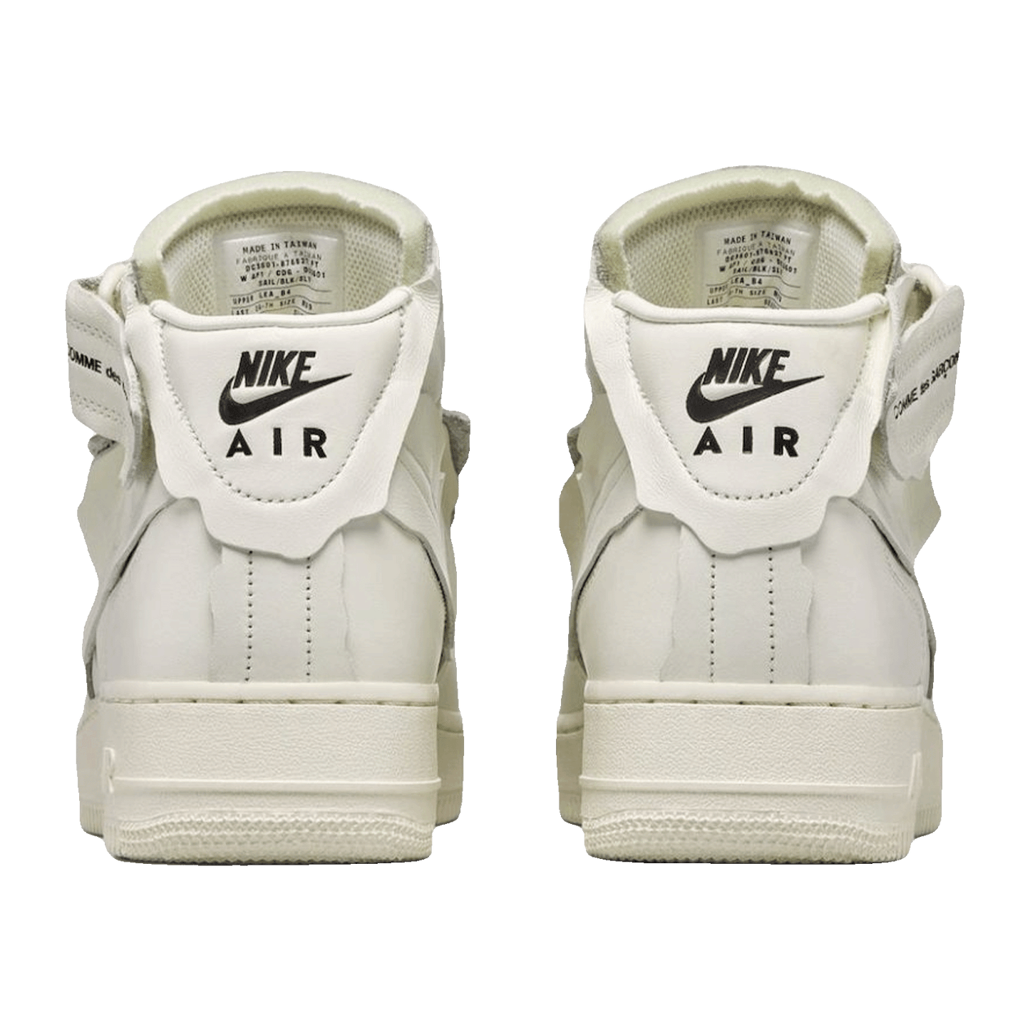 Nike Air Force 1 Mid Comme des Garcons White Back