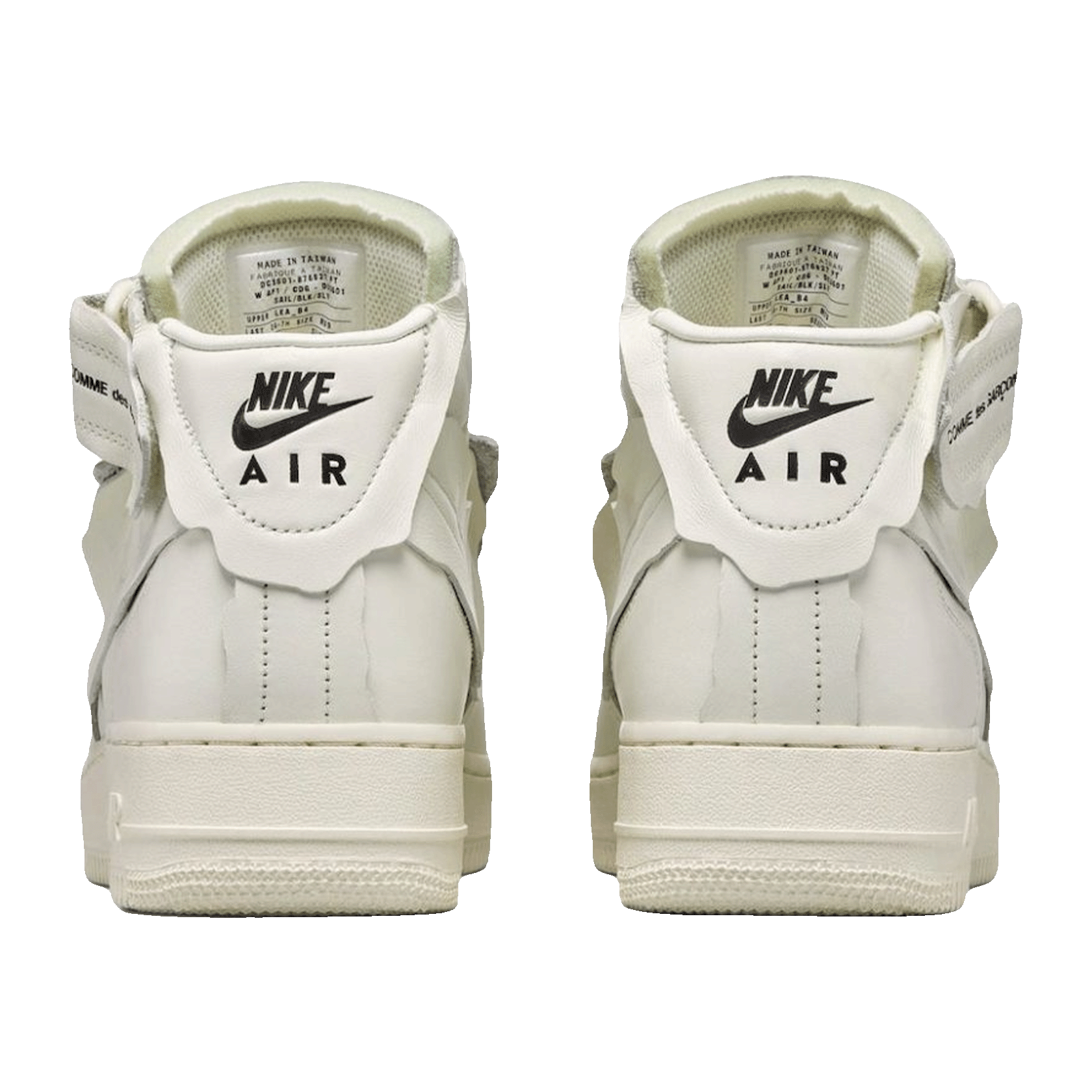 Nike Air Force 1 Mid Comme des Garcons White Back