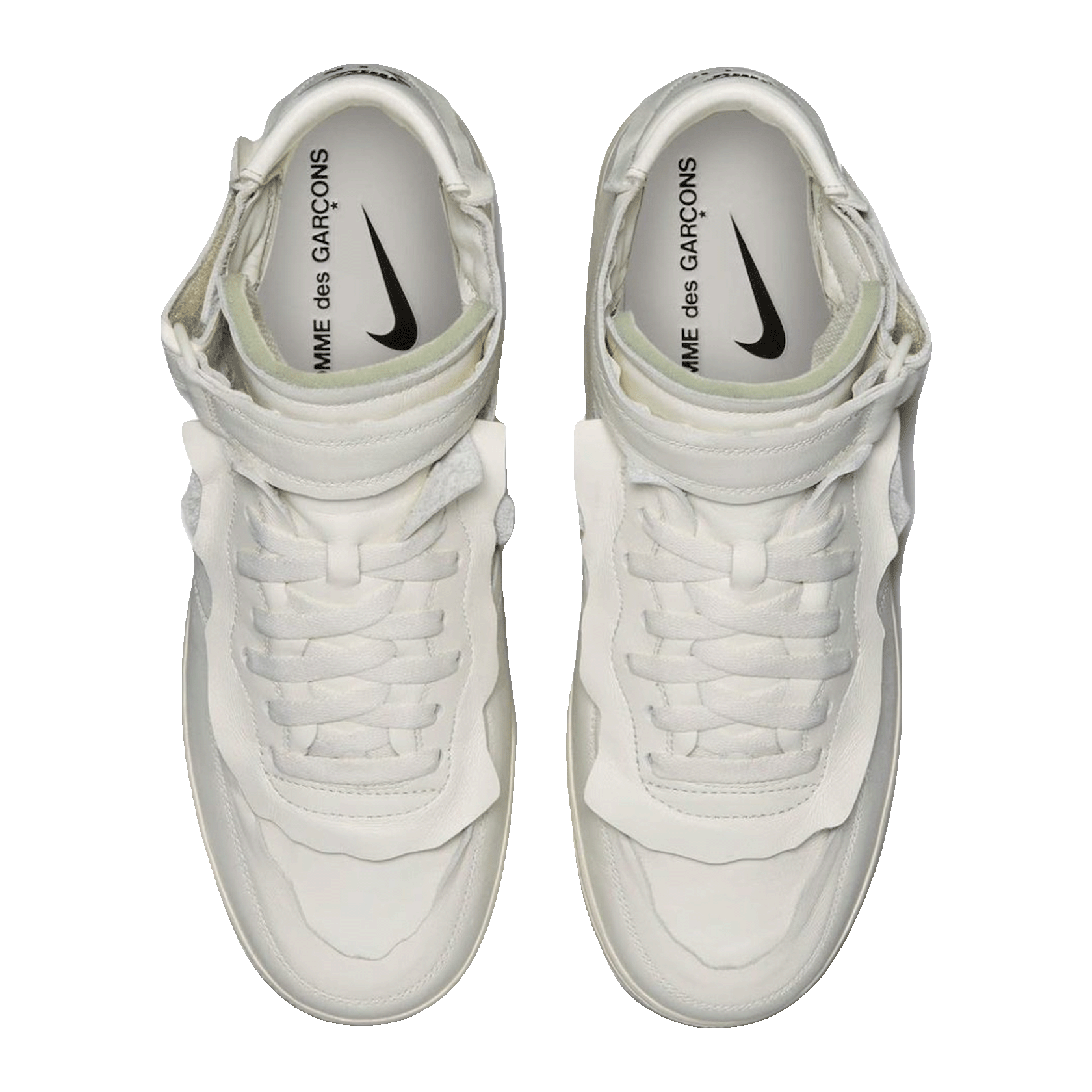 Nike Air Force 1 Mid Comme des Garcons White Oben