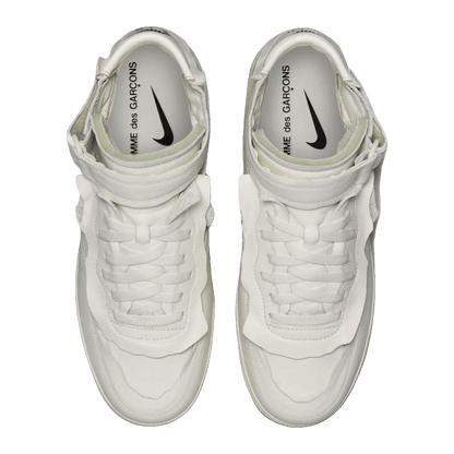 Nike Air Force 1 Mid Comme des Garcons White Oben