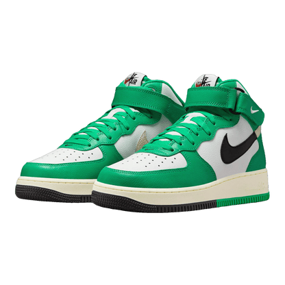 Nike Air Force 1 Mid LV8 Split White Stadium Green Side
