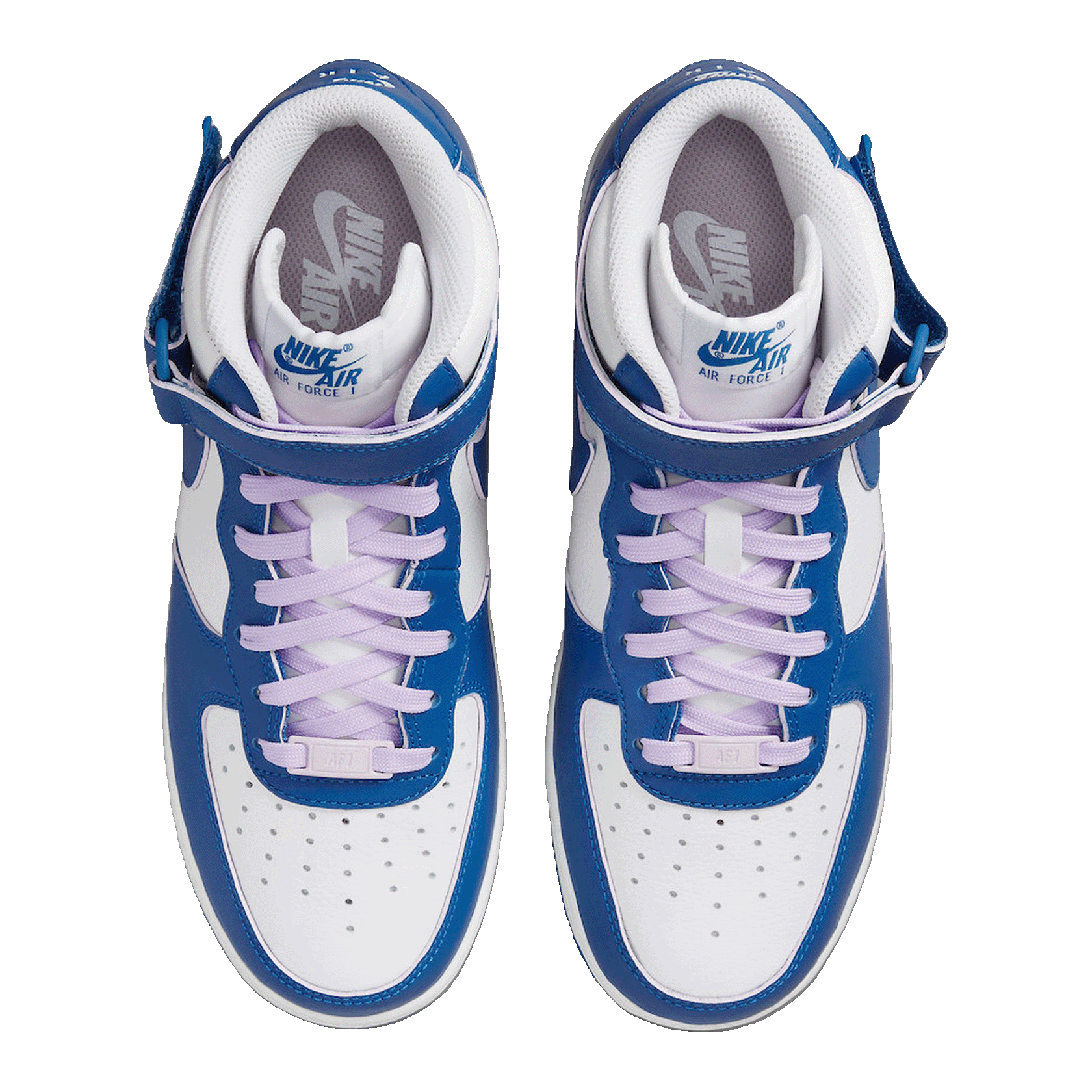 Nike Air Force 1 Mid Military Blue Doll (W) Oben