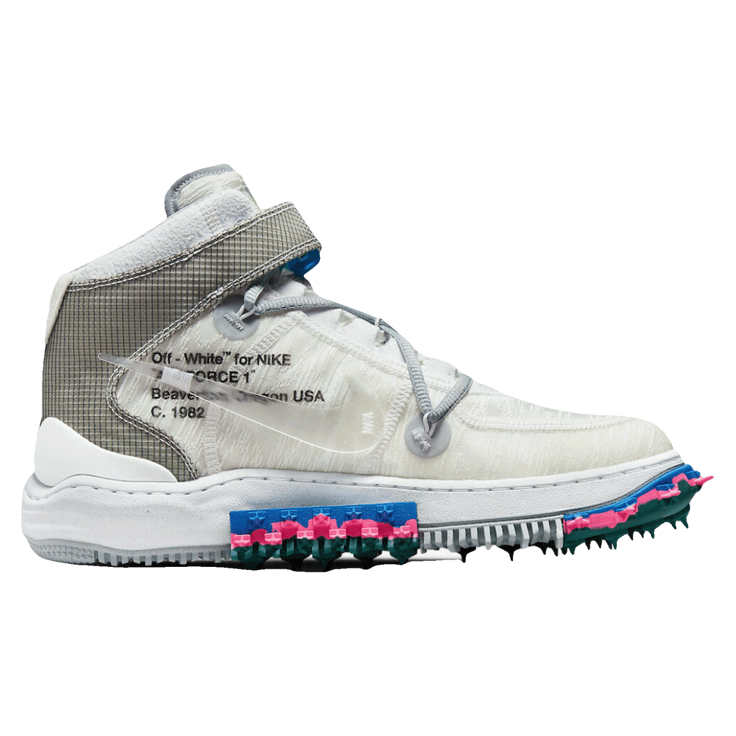 Nike Air Force 1 Mid Off-White White Innen
