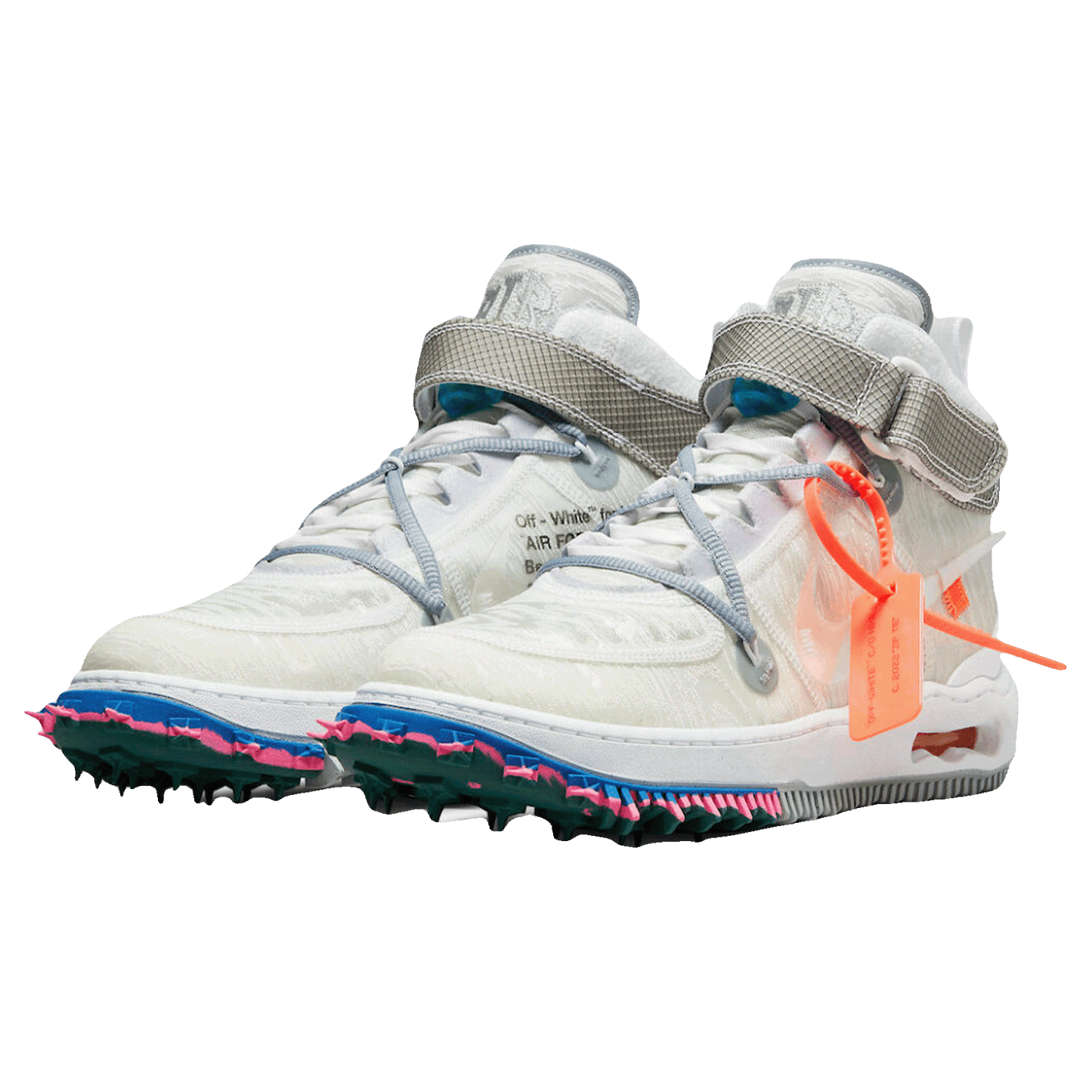 Nike Air Force 1 Mid Off-White White Side