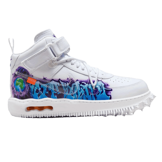 Nike Air Force 1 Mid Off-White Graffiti White