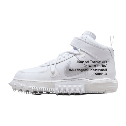 Nike Air Force 1 Mid Off-White Graffiti White Innen