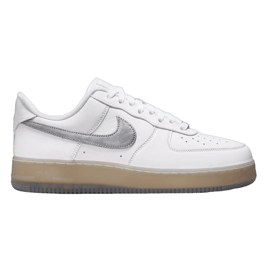 Nike Air Force 1 Mid PRM Black Metallic Silver