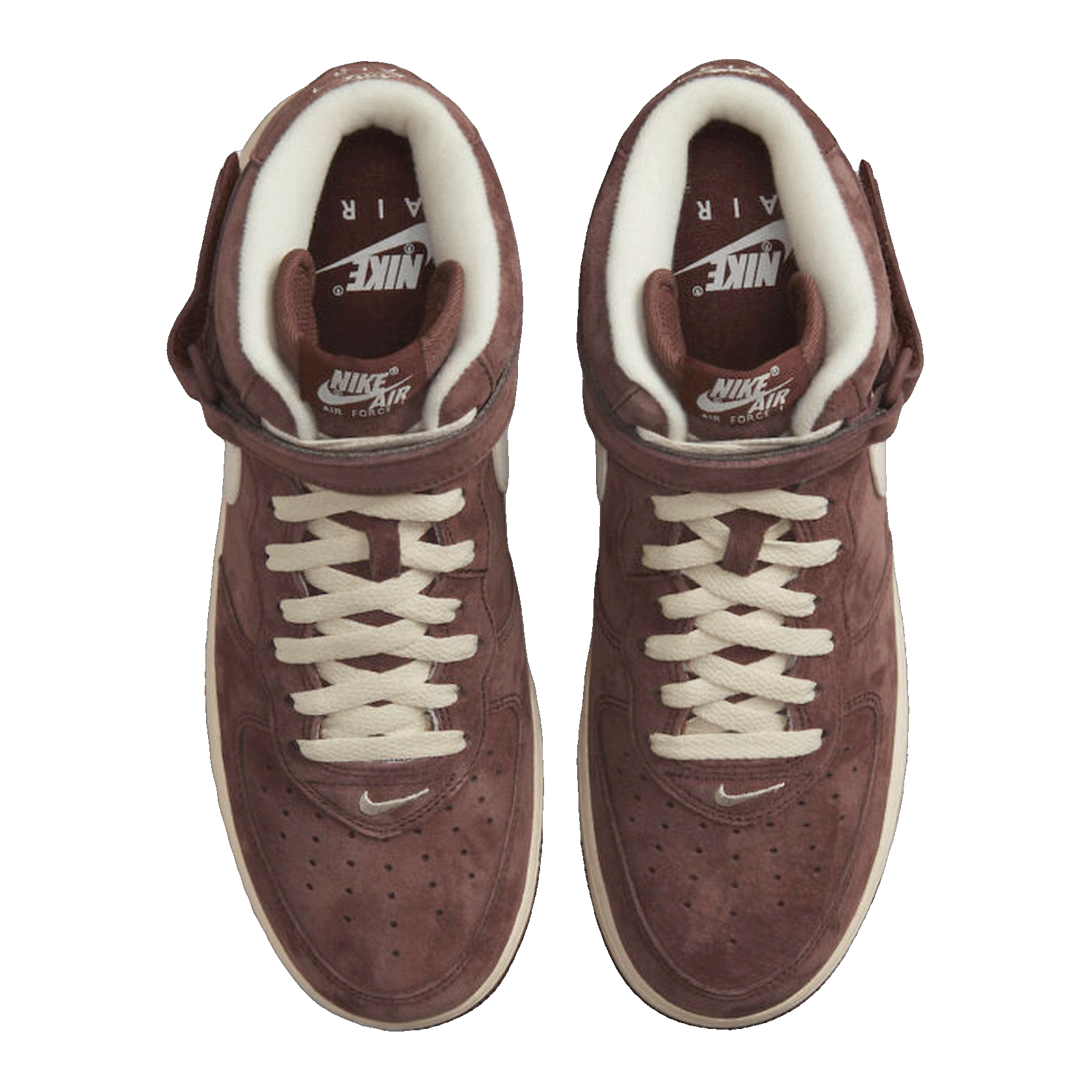 Nike Air Force 1 Mid QS Chocolate Oben