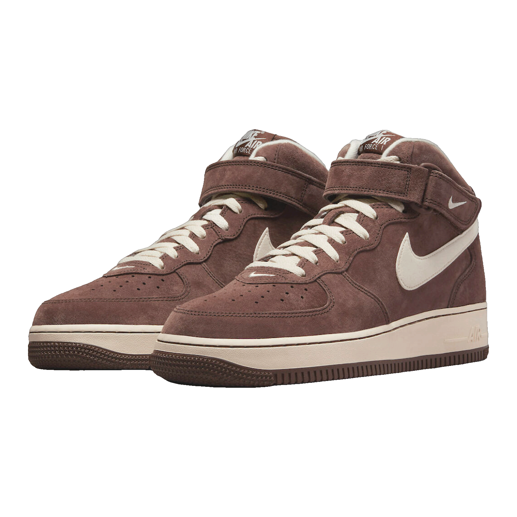 Nike Air Force 1 Mid QS Chocolate Side