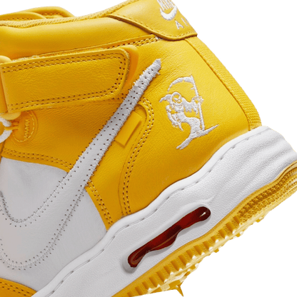 Nike Air Force 1 Mid SP Off-White Varsity Maize Back 2