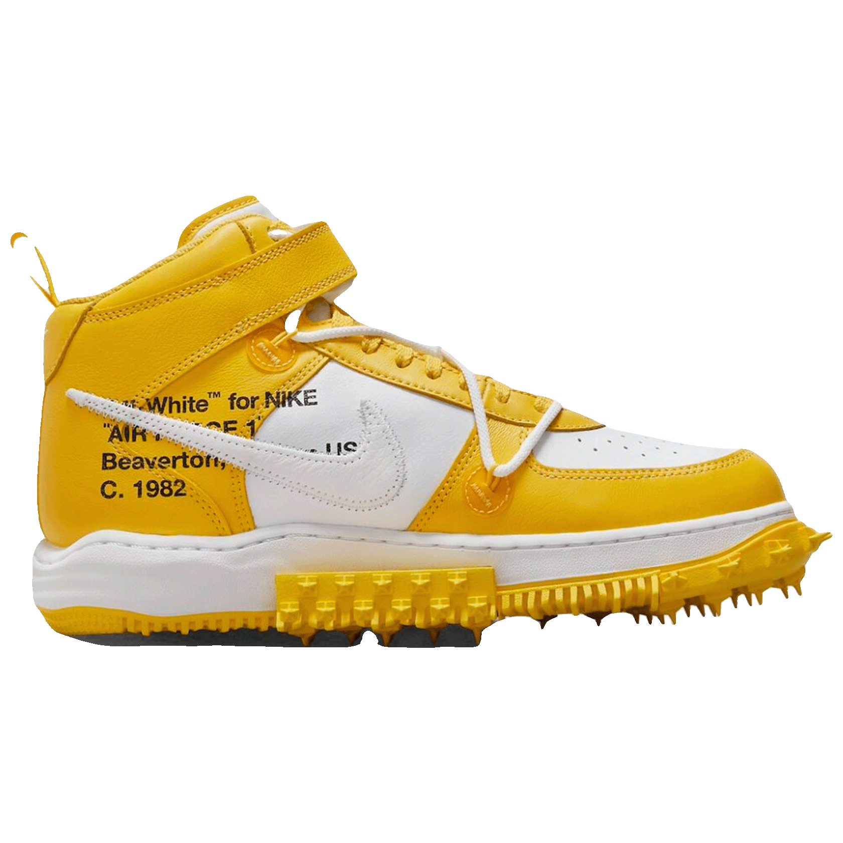 Nike Air Force 1 Mid SP Off-White Varsity Maize Innen