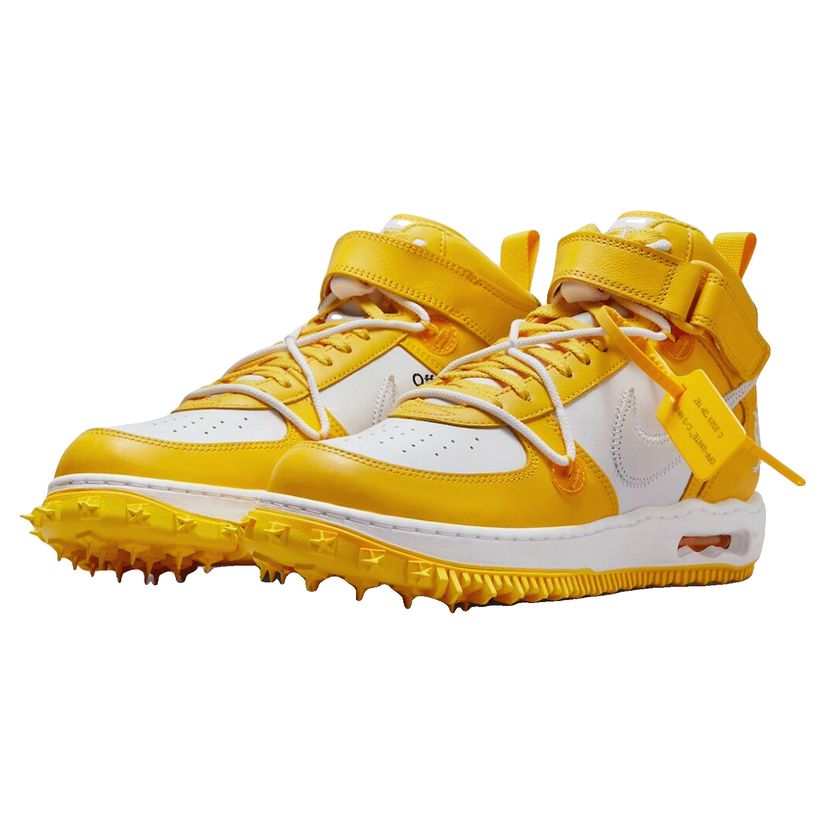 Nike Air Force 1 Mid SP Off-White Varsity Maize Side