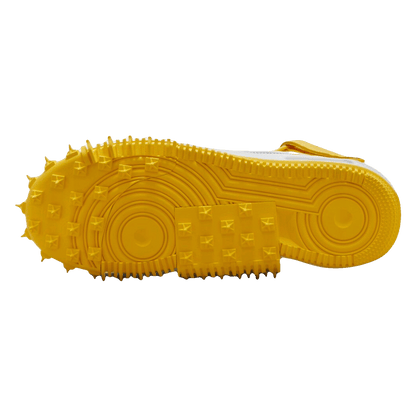 Nike Air Force 1 Mid SP Off-White Varsity Maize Sohle