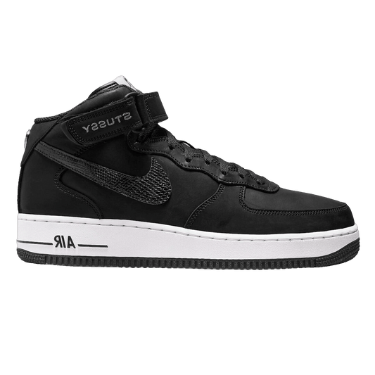 Nike Air Force 1 Mid Stussy Black White