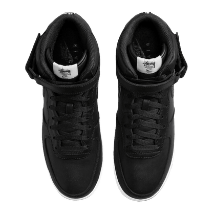 Nike Air Force 1 Mid Stussy Light Bone Black Oben
