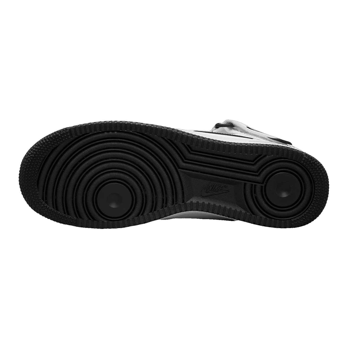 Nike Air Force 1 Mid White Black (2023) Sohle