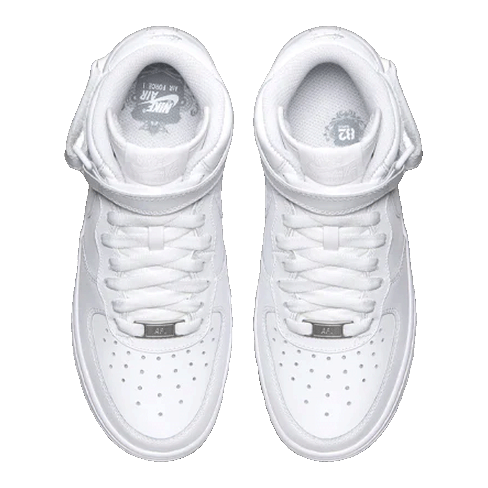 Nike Air Force 1 Mid White (GS) Oben