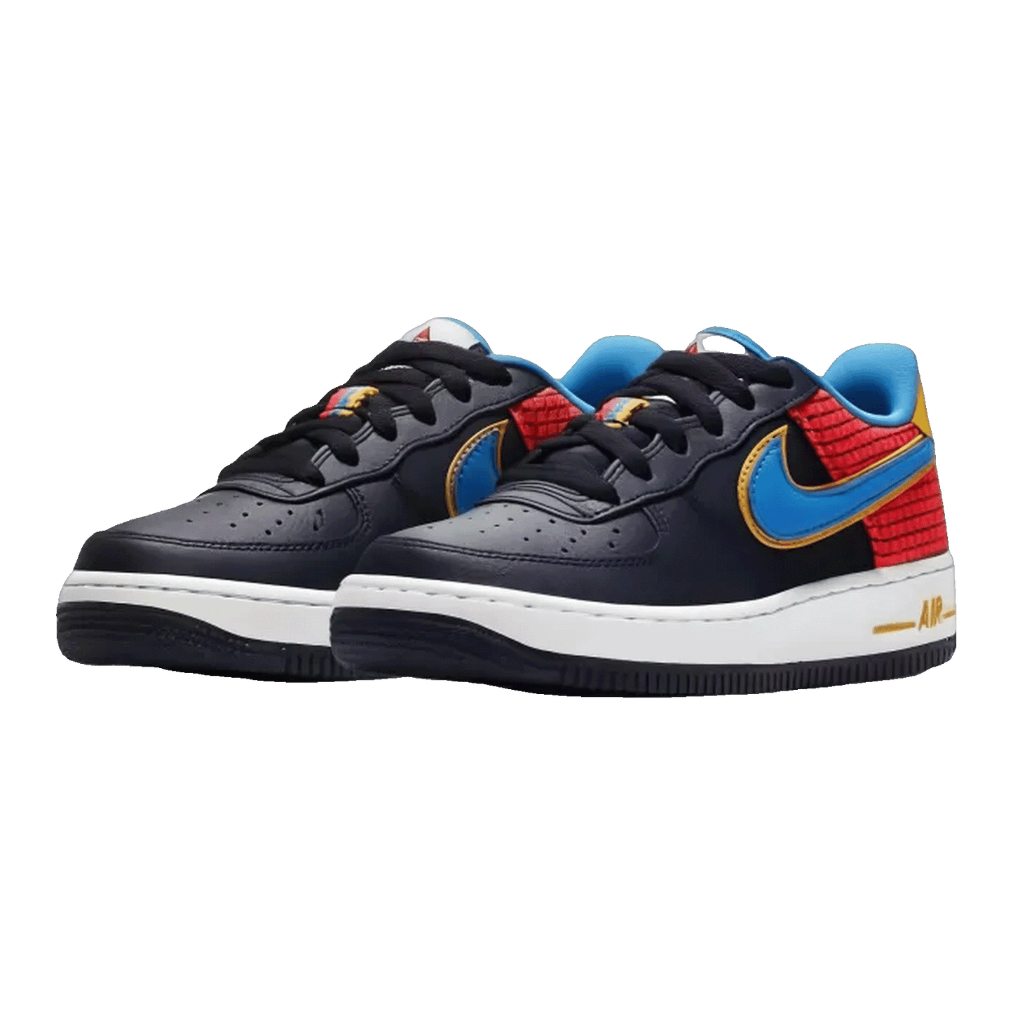 Nike Air Force 1 Now Obsidian Photo Blue (GS) Side