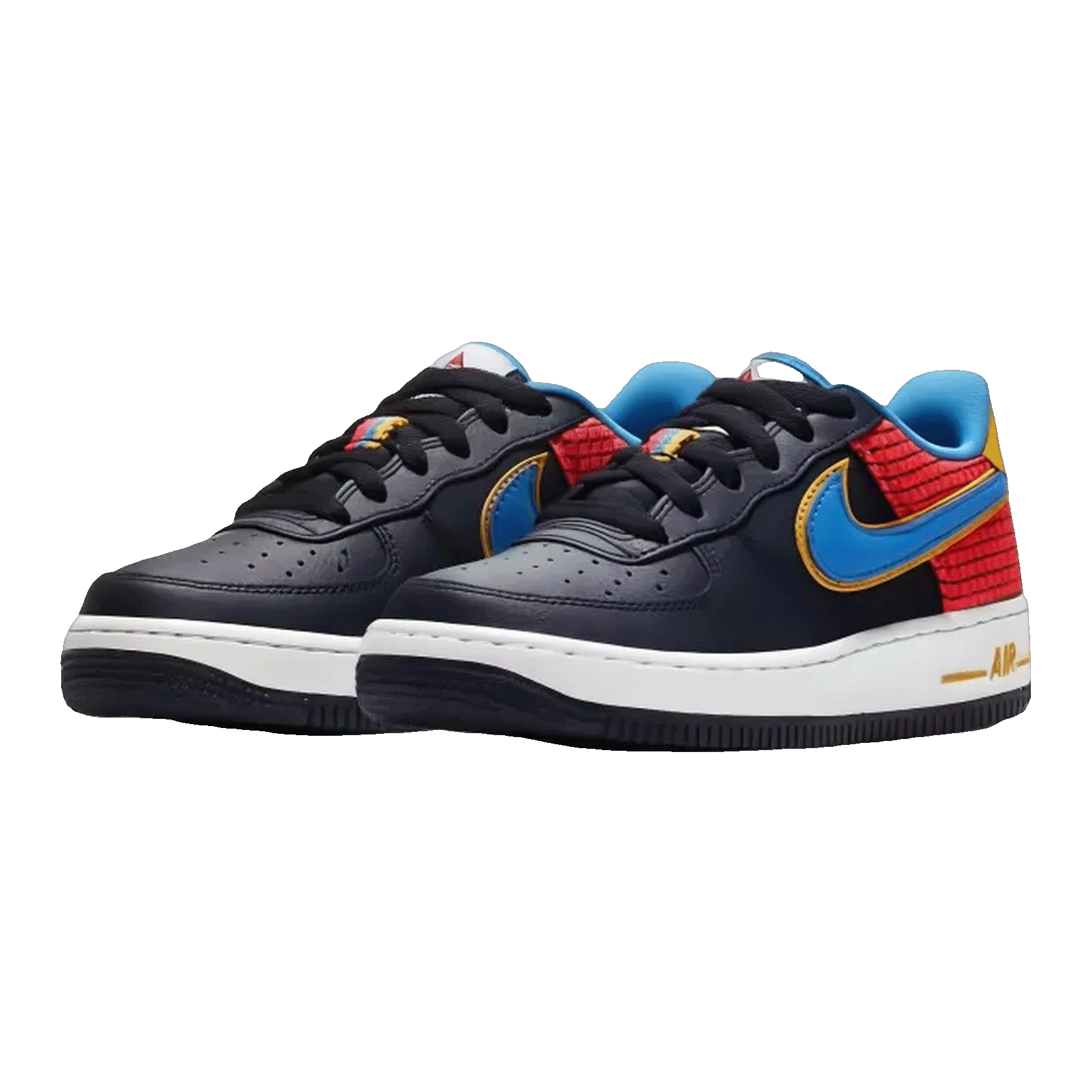 Nike Air Force 1 Now Obsidian Photo Blue (GS) Side