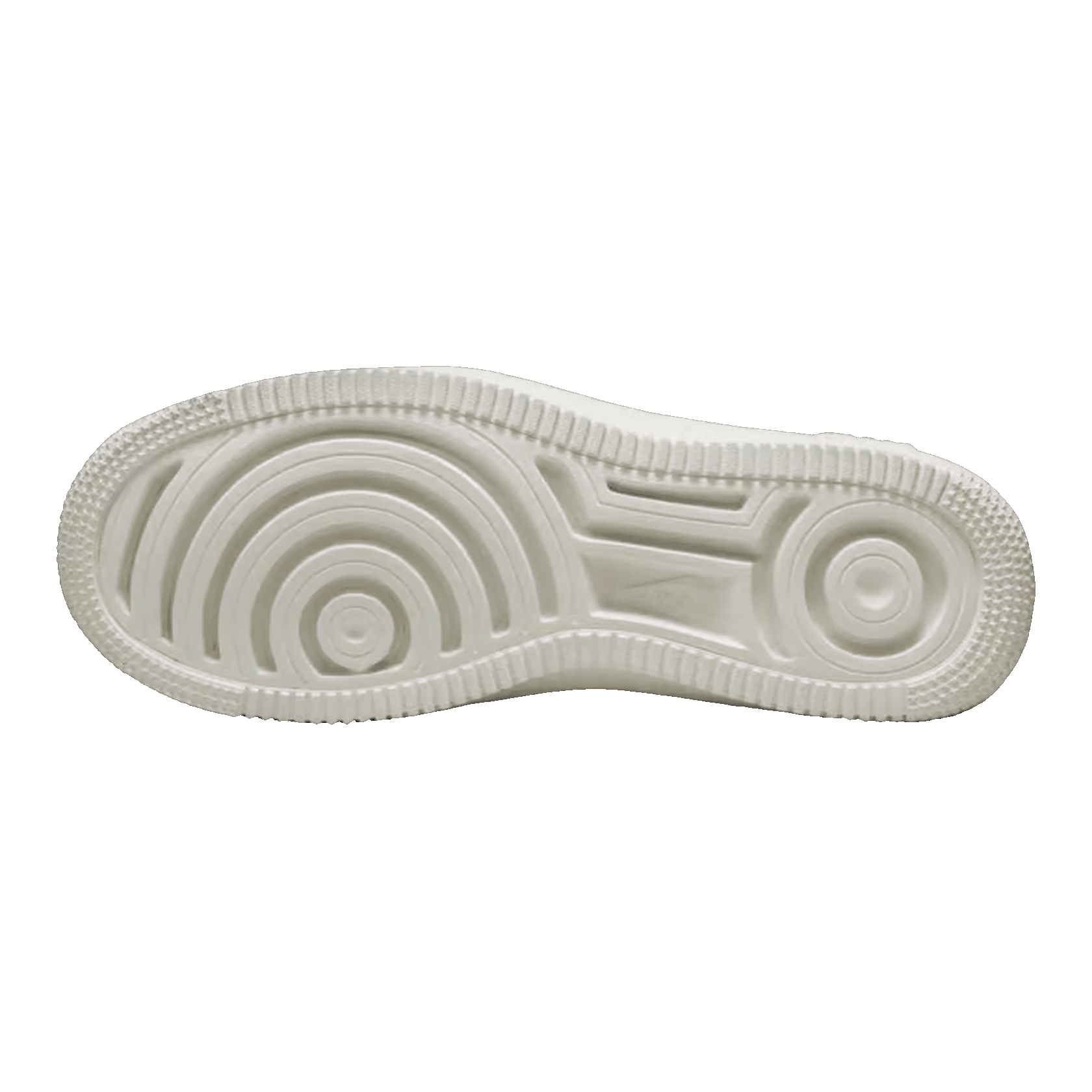Nike Air Force 1 PLT.AF.ORM Summit White Metalic Silver (W) Sohle