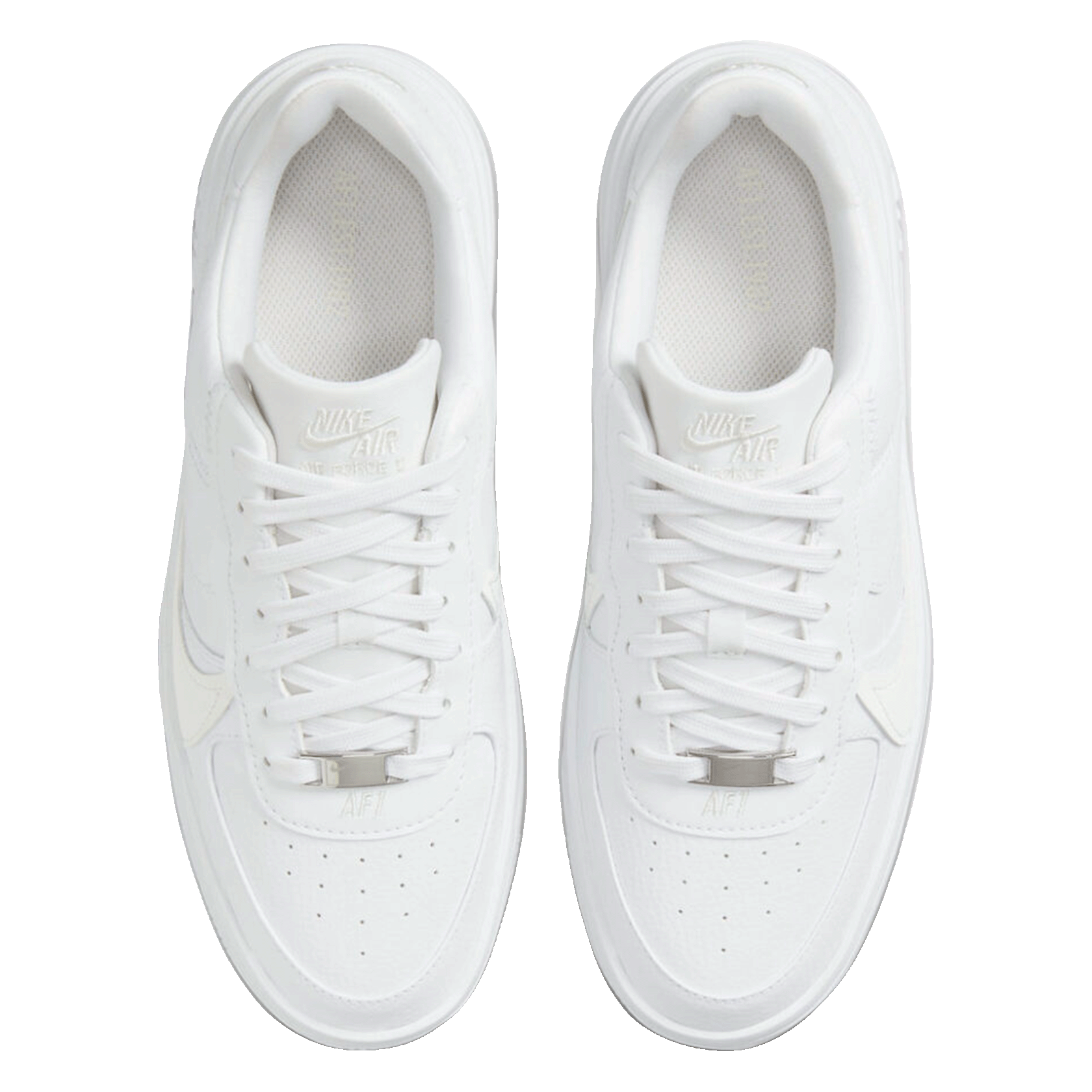 Nike Air Force 1 PLT.AF.ORM Triple White (W) Oben