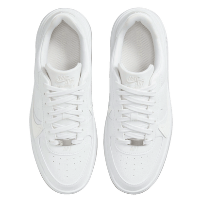Nike Air Force 1 PLT.AF.ORM Triple White (W) Oben
