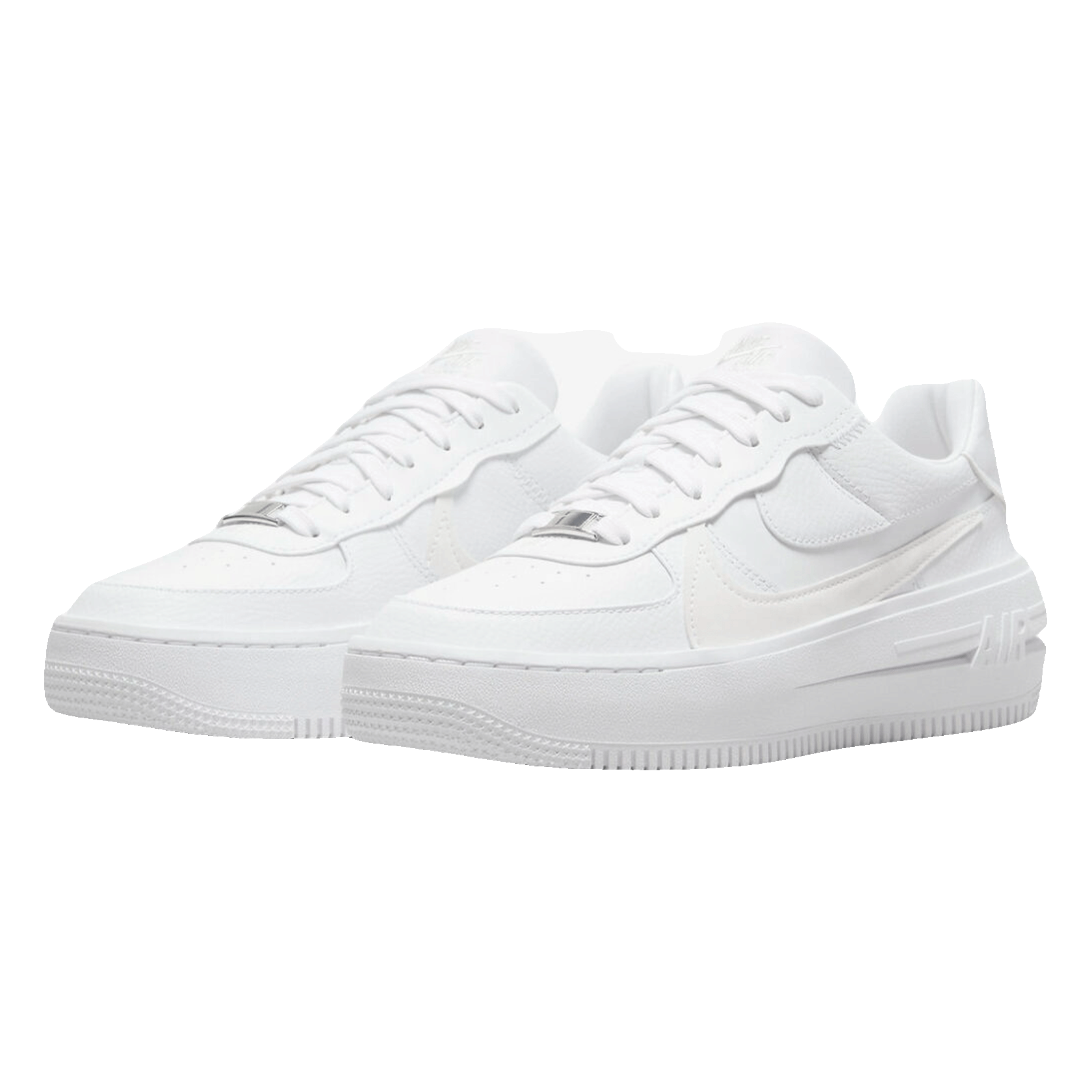 Nike Air Force 1 PLT.AF.ORM Triple White (W) Side