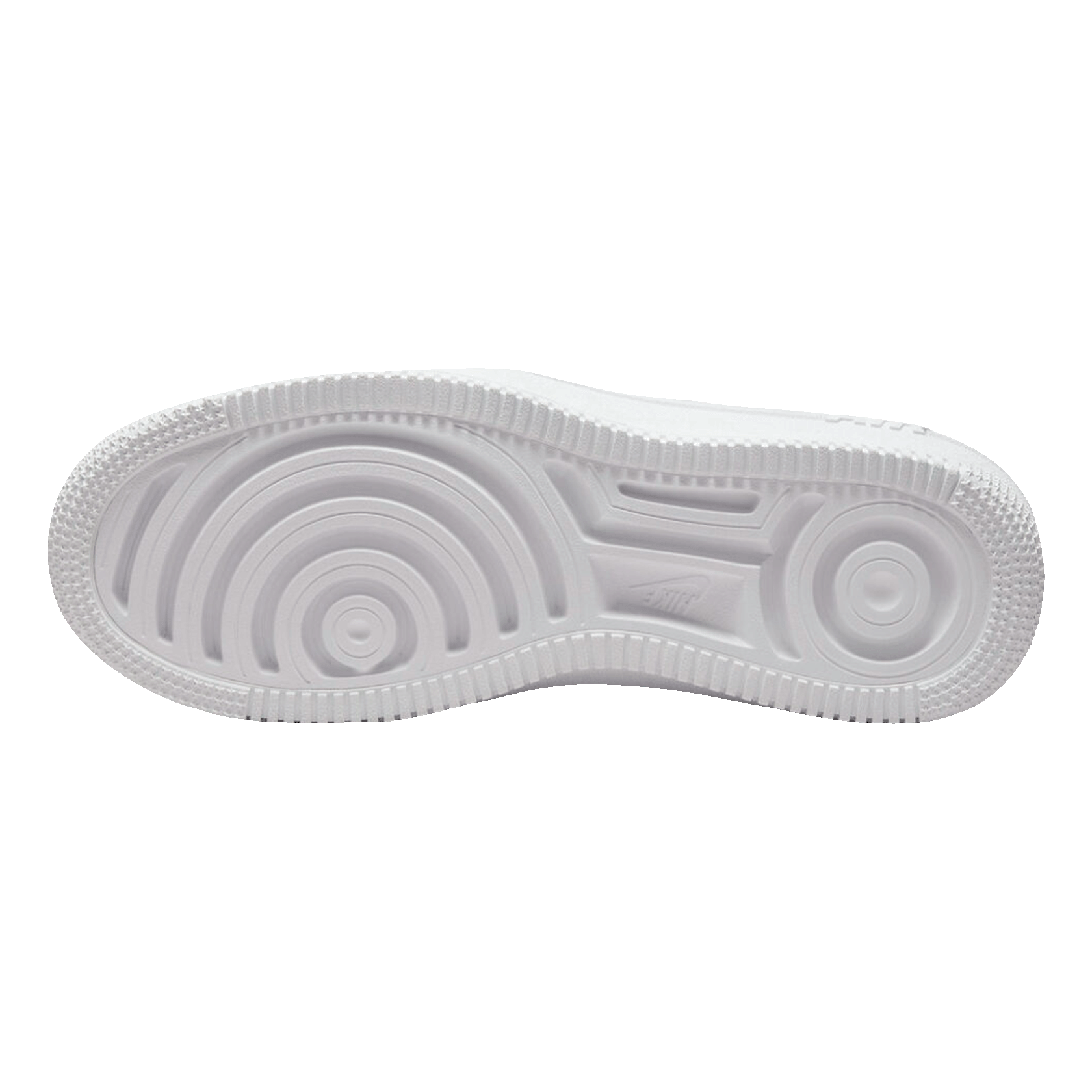 Nike Air Force 1 PLT.AF.ORM Triple White (W) Sohle