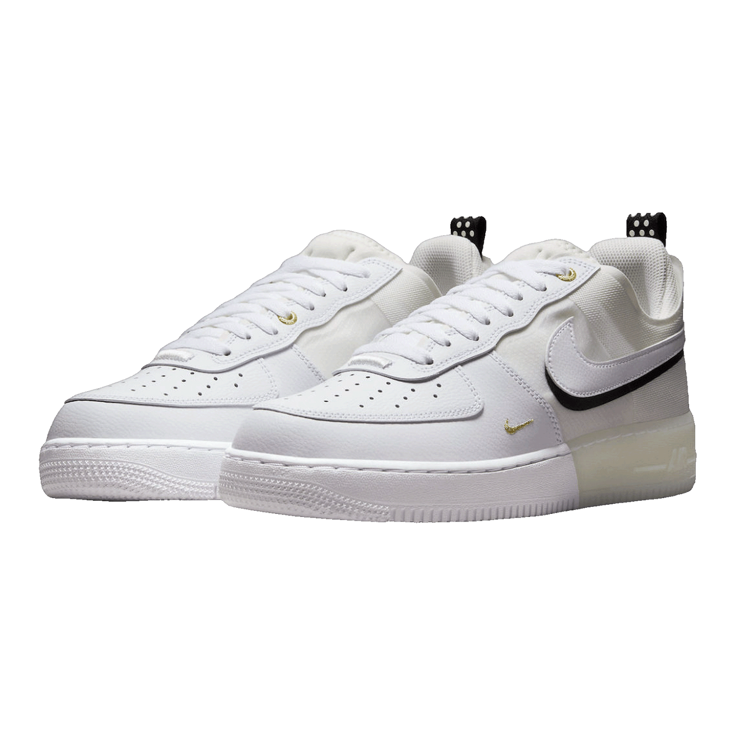 Nike Air Force 1 React 40th Anniversary Sail Gold (2022) Side