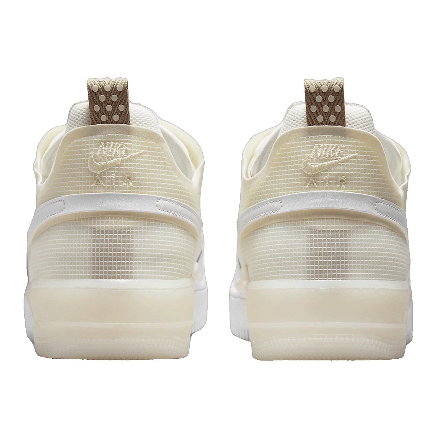 Nike Air Force 1 React Coconut Milk Back