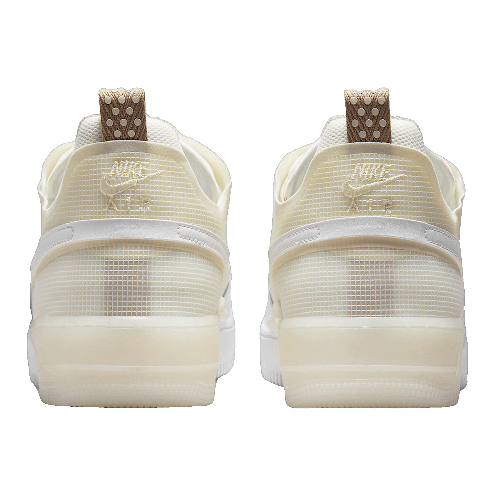 Nike Air Force 1 React Coconut Milk Back