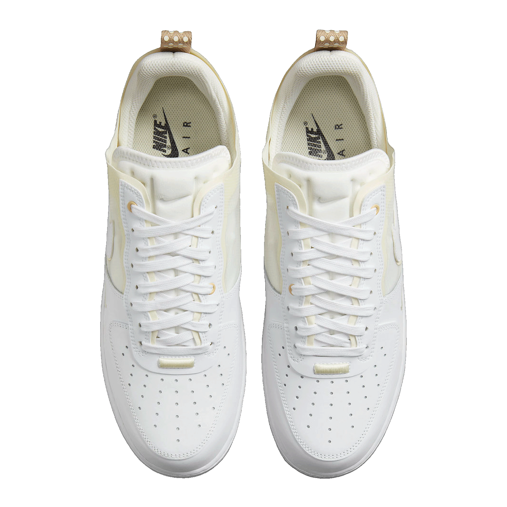 Nike Air Force 1 React Coconut Milk Oben