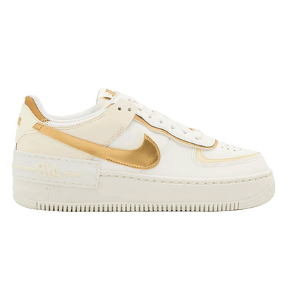 Nike Air Force 1 Shadow Sail Coconut Milk Metallic Gold (W)