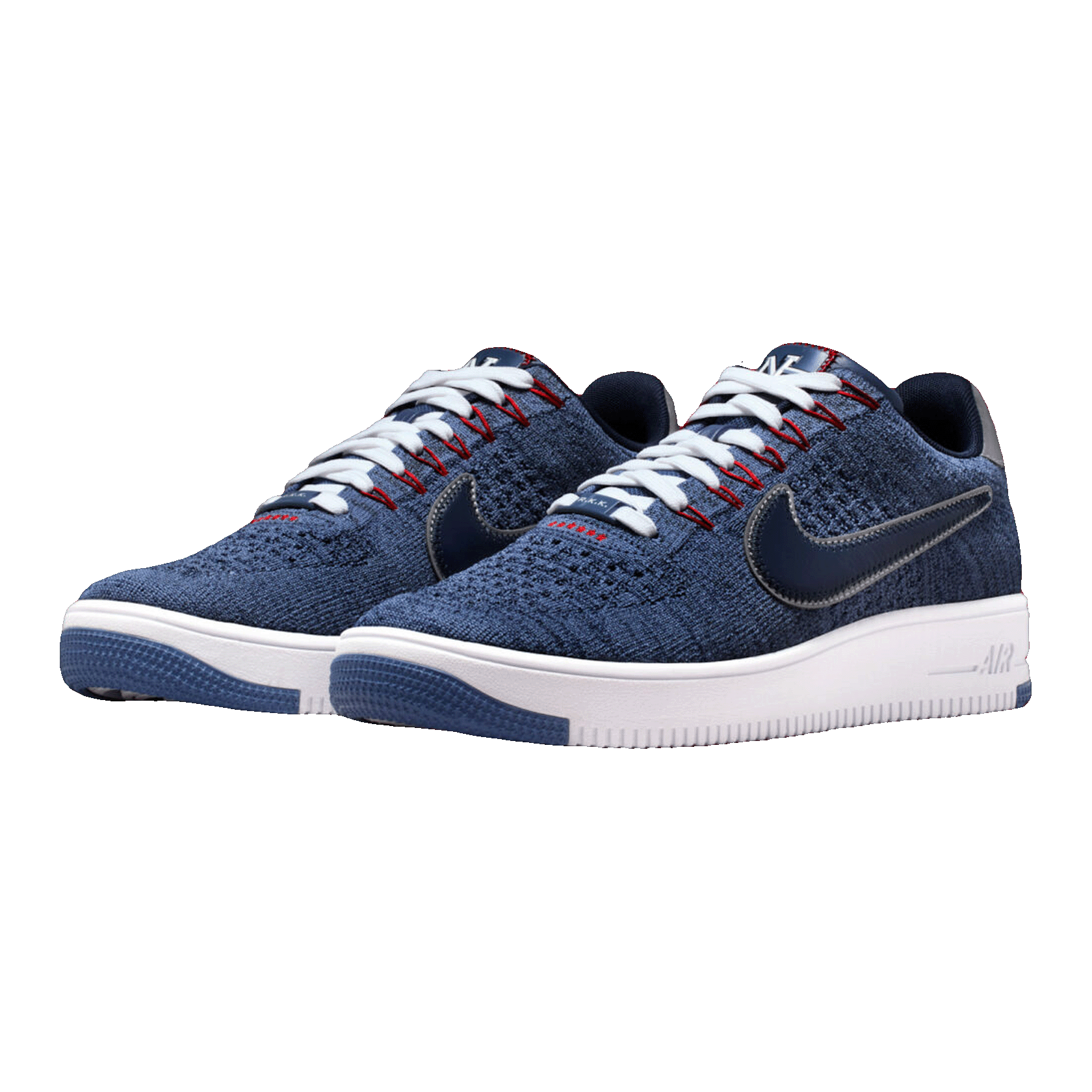 Nike Air Force 1 Ultra Flyknit Low Patriots Robert Kraft Nor'easter Side