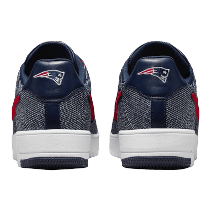 Nike Air Force 1 Ultra Flyknit Low Patriots Robert Kraft Wolf Grey Back