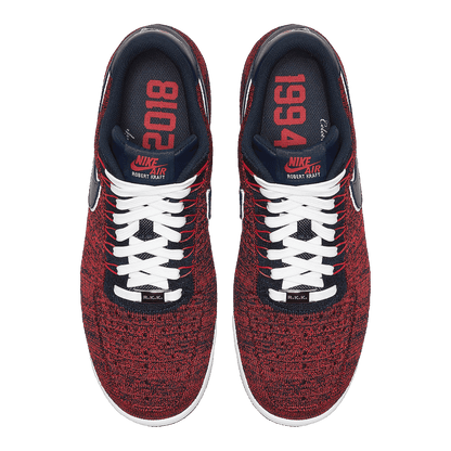 Nike Air Force 1 Ultra Flyknit Low RKK New England Patriots (2018) Oben