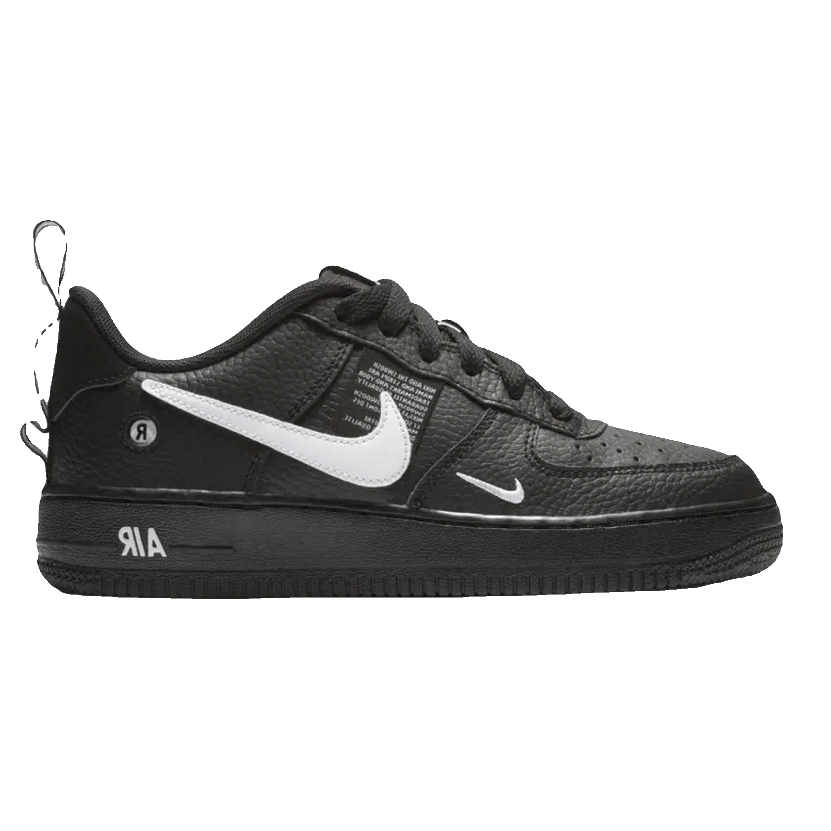 Nike Air Force 1 Utility Black White (GS)