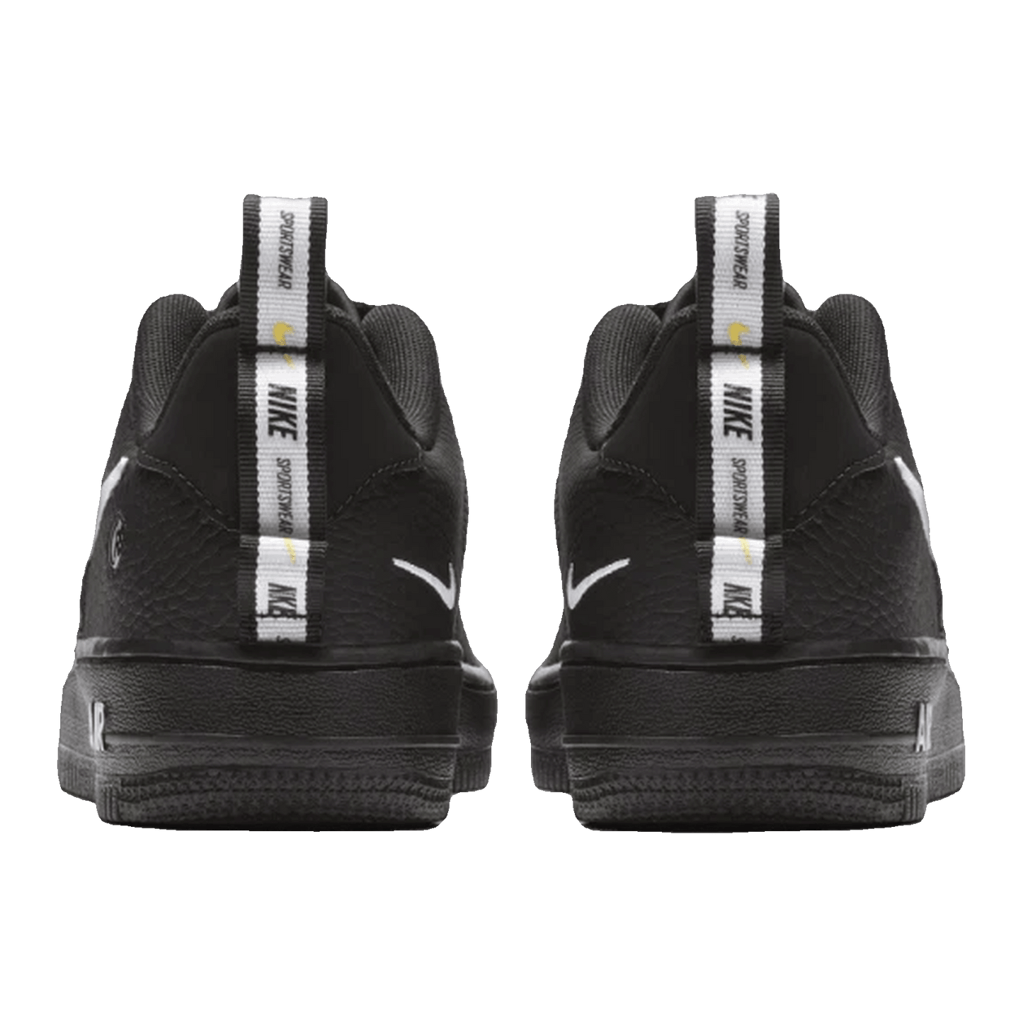 Nike Air Force 1 Utility Black White (GS) Back