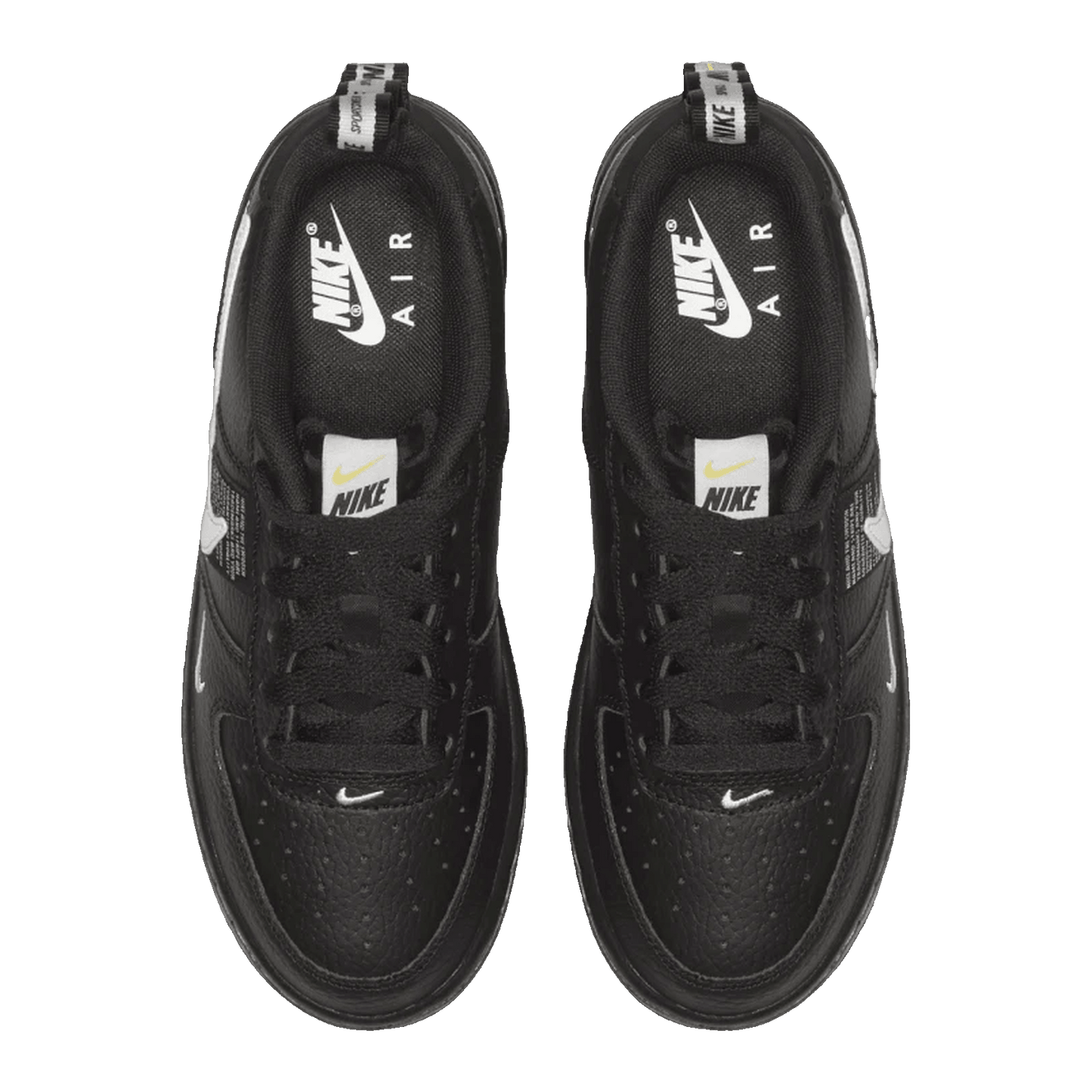 Nike Air Force 1 Utility Black White (GS) Oben