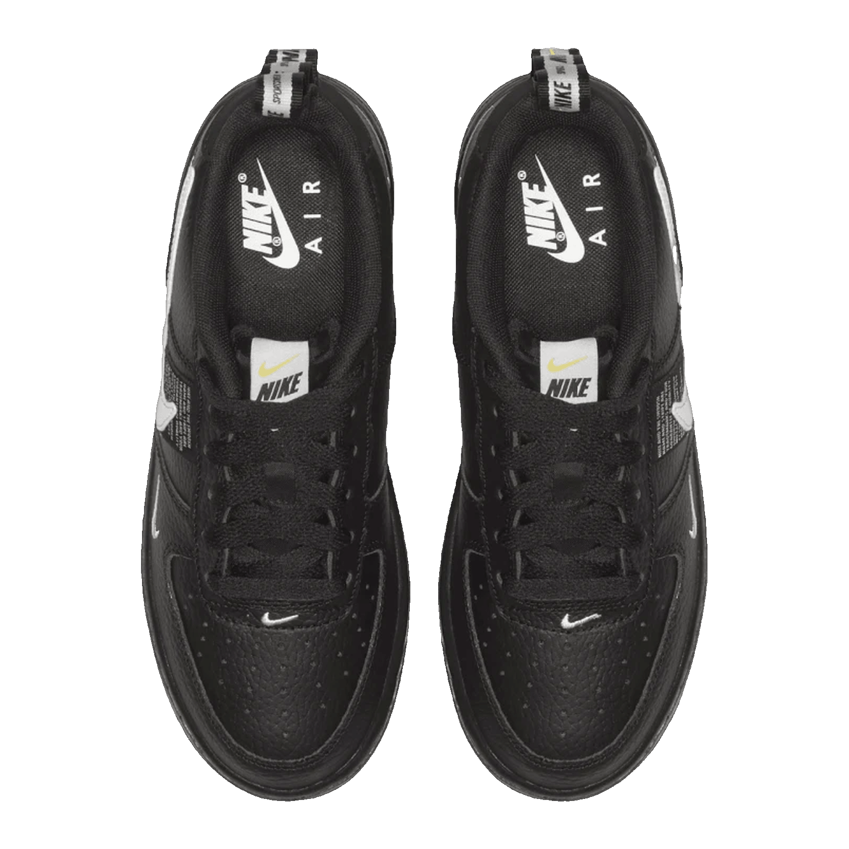 Nike Air Force 1 Utility Black White (GS) Oben