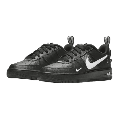 Nike Air Force 1 Utility Black White (GS) Side