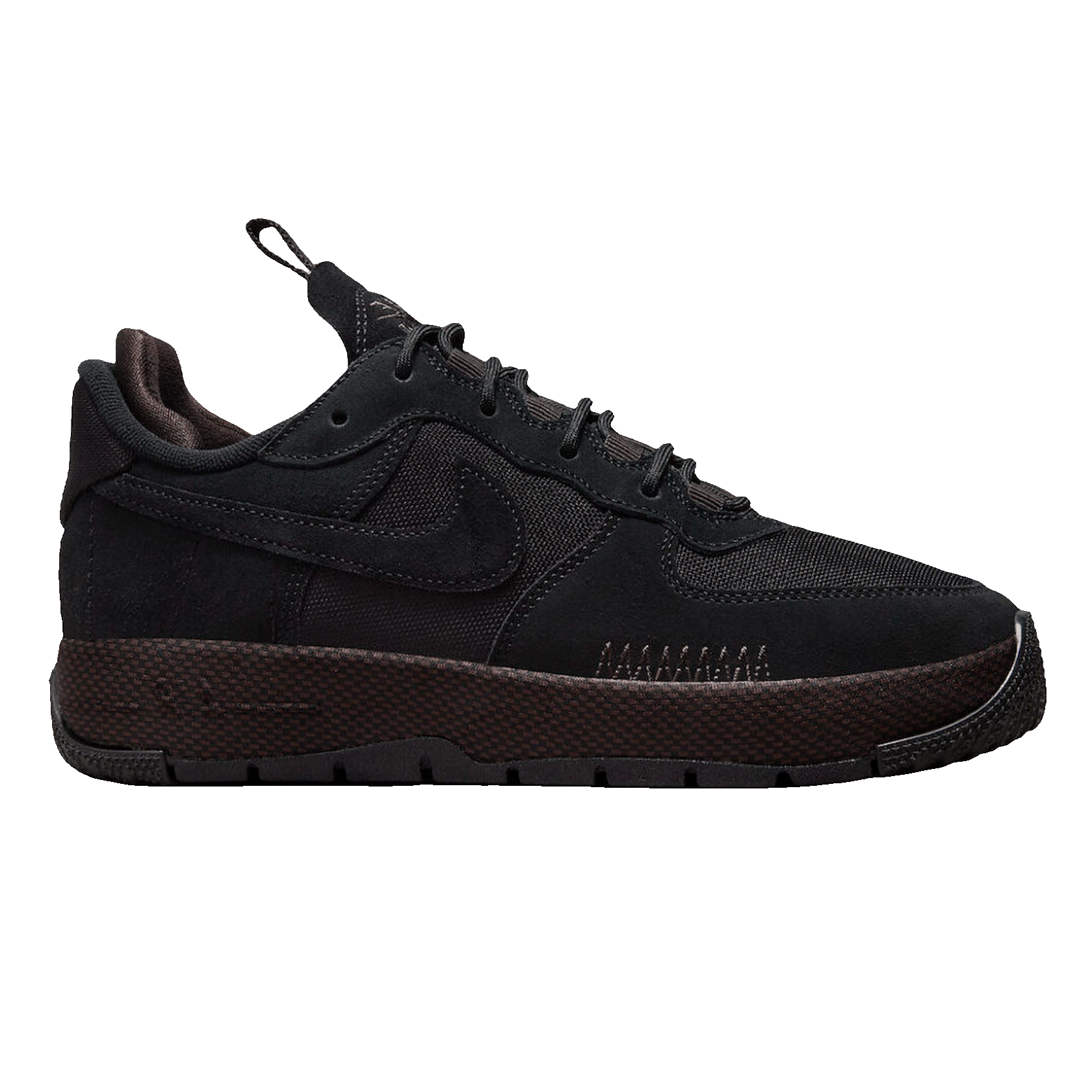 Nike Air Force 1 Wild Low Black Velvet Brown (W)