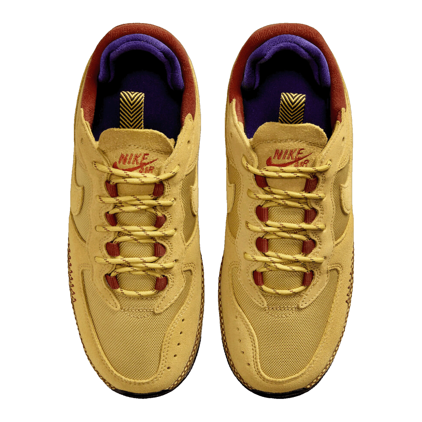 Nike Air Force 1 Wild Low Wheat Gold (W) Oben